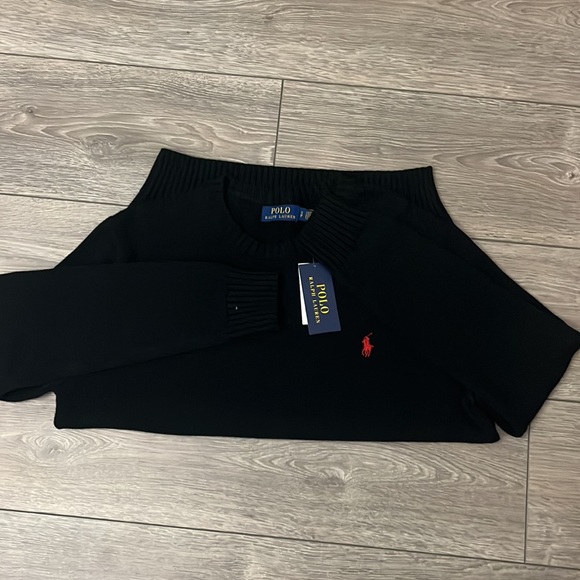 POLO RALPH LAUREN Men's Cotton Crewneck Sweater - Picture 7 of 8